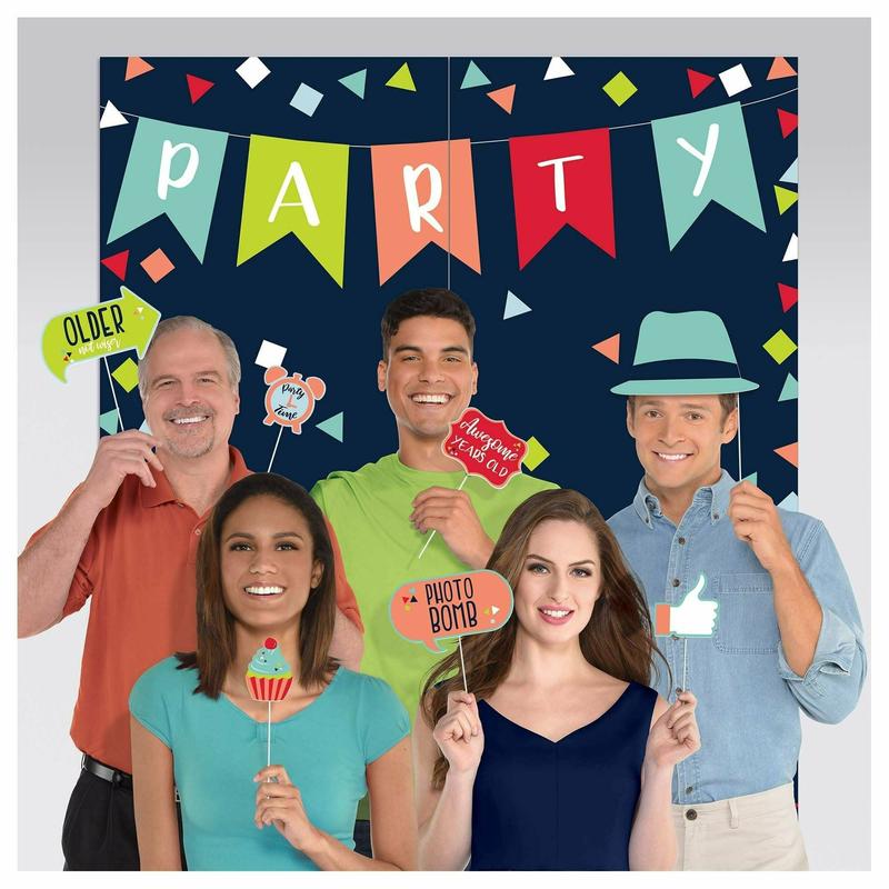 A Reason to Celebrate Scene Setter with Photo Props