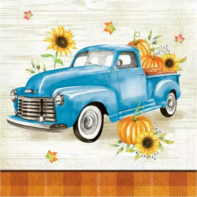 Happy Harvest Lunch Napkins