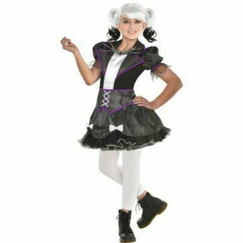 Kids Girls Jack Skellington Costume - the Nightmare Before Christmas