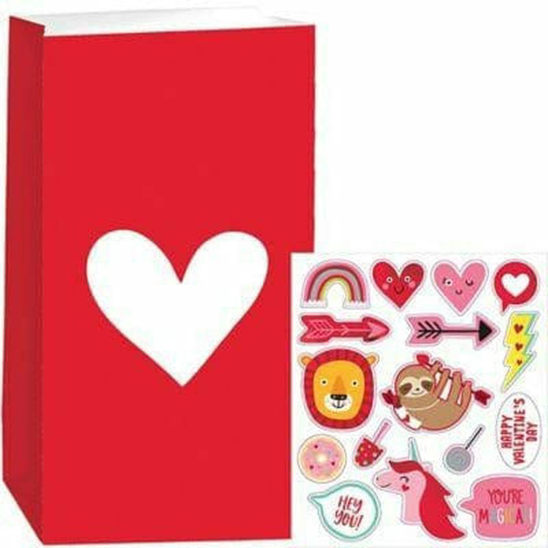 Valentines Day Decorate Your Bag Kit - Pack of 3