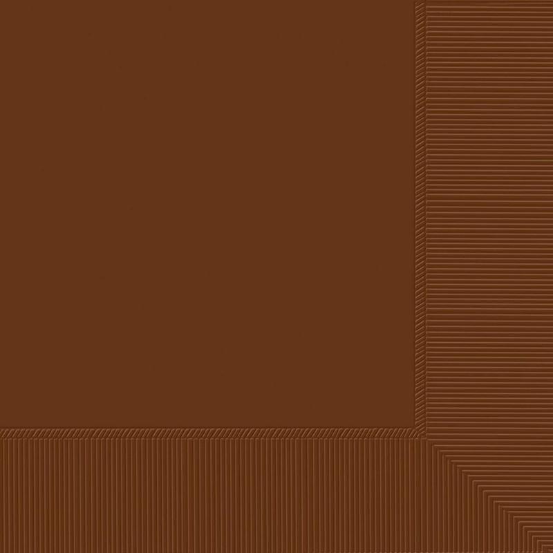 Chocolate Brown - Beverage Napkins, 40 Ct.