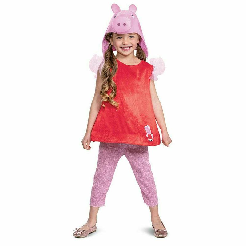 Girls Peppa Pig Classic Kids Costume